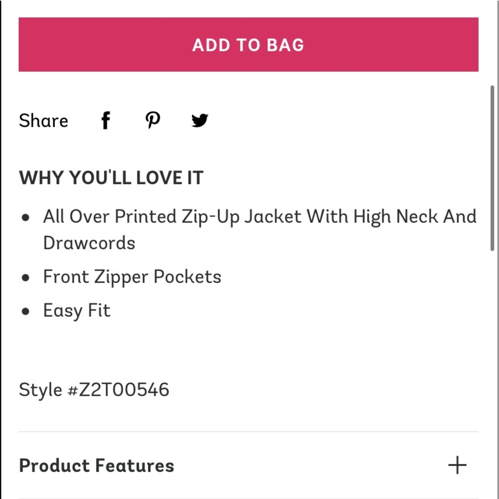 Zumbawear jacket brand new - Picture 6 of 6